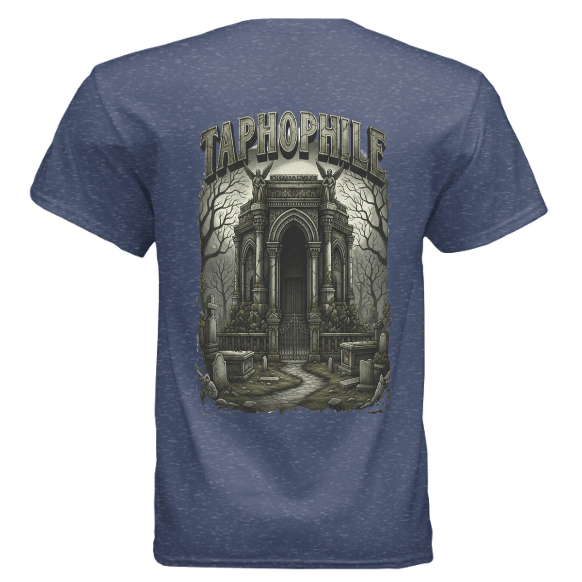 Heather Sport Dark Navy - BACK